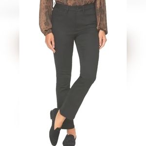 NYDJ Bootcut Jeans Black Stretch Denim Tummy Control Woman Sz 6 Shaping Slimming